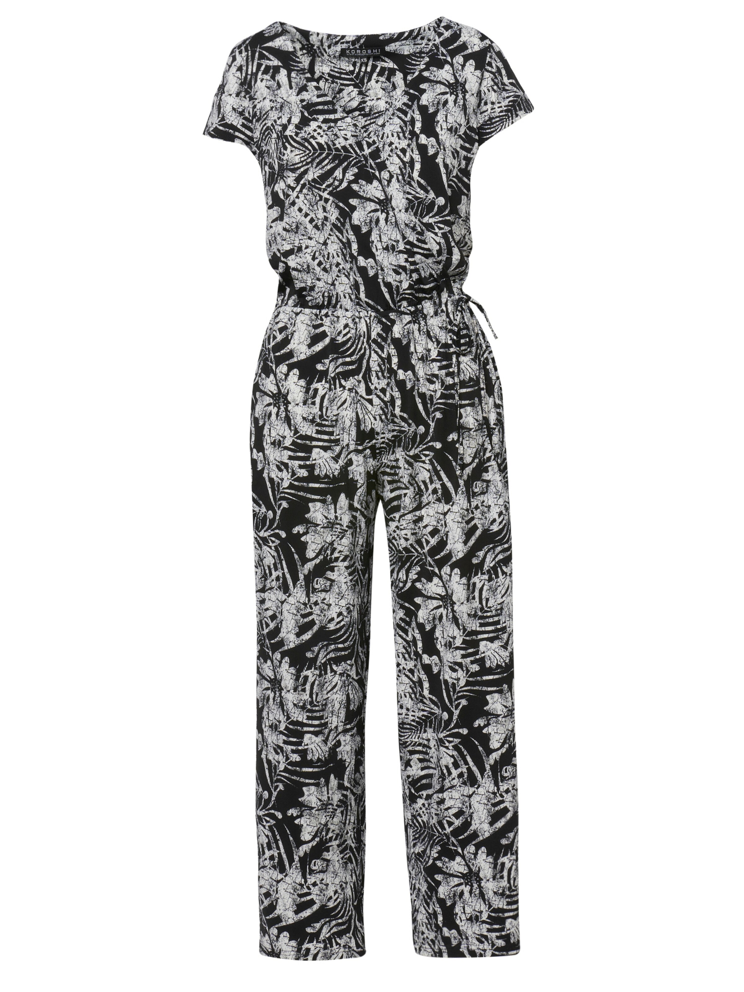 Combinaison KOROSHI en noir : devant