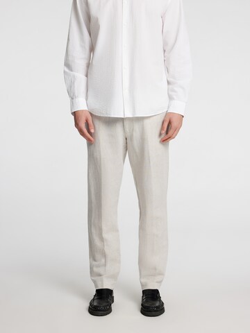 regular Pantaloni con piega frontale 'SLH196-LEROY' di SELECTED HOMME in grigio: frontale
