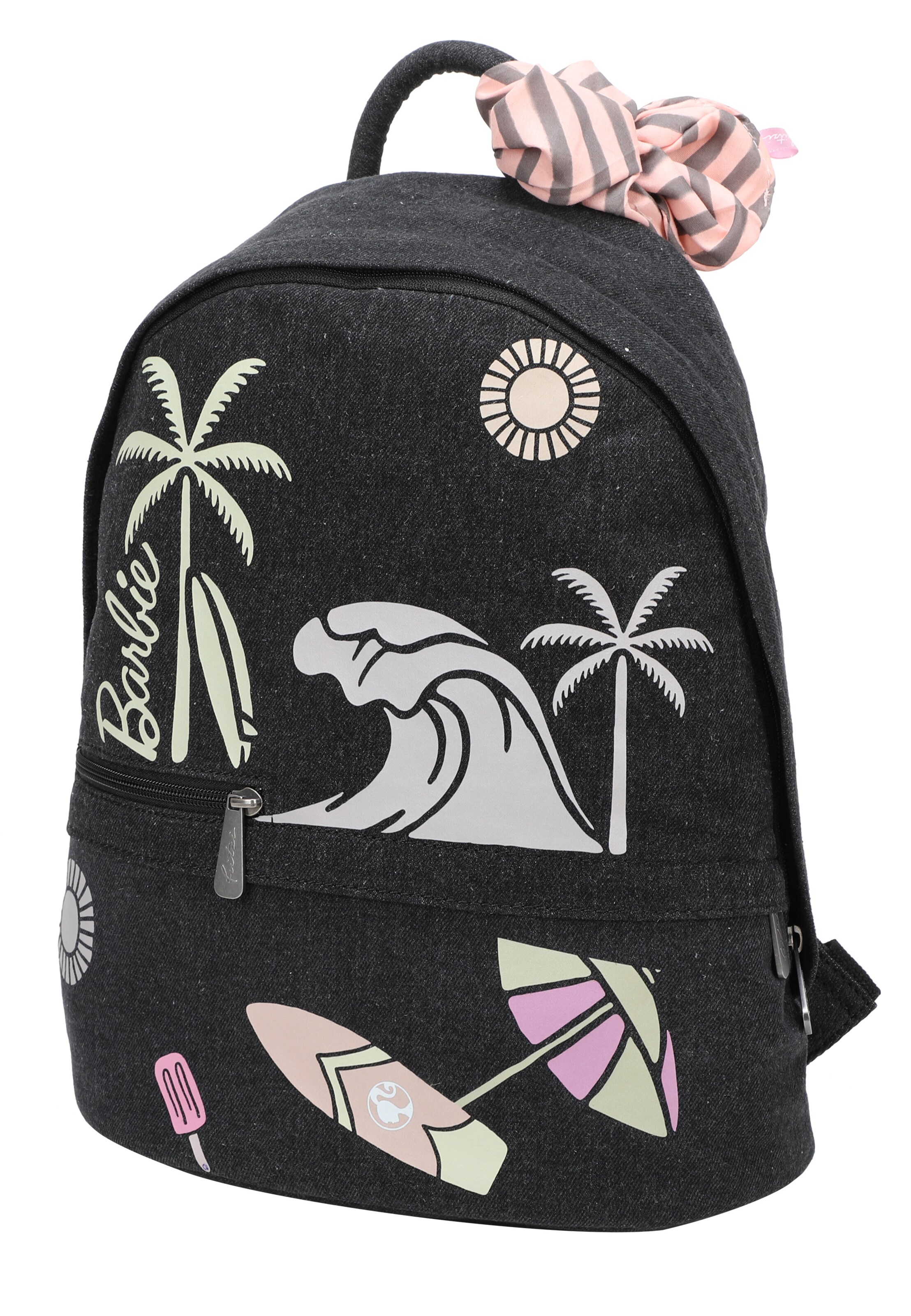 Fritzi aus Preußen Rucksack 'Malibu Barbie' in Schwarz