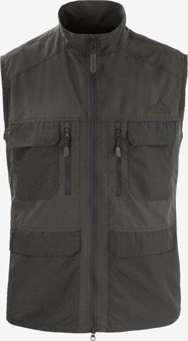 Gilet de sport 'Elk' normani en gris : devant