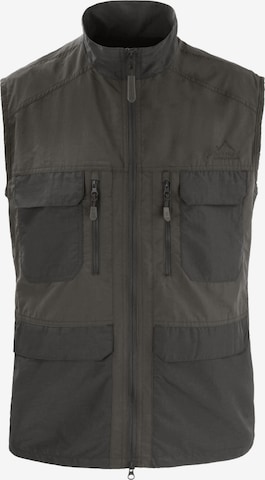 Gilet de sport 'Elk' normani en gris : devant