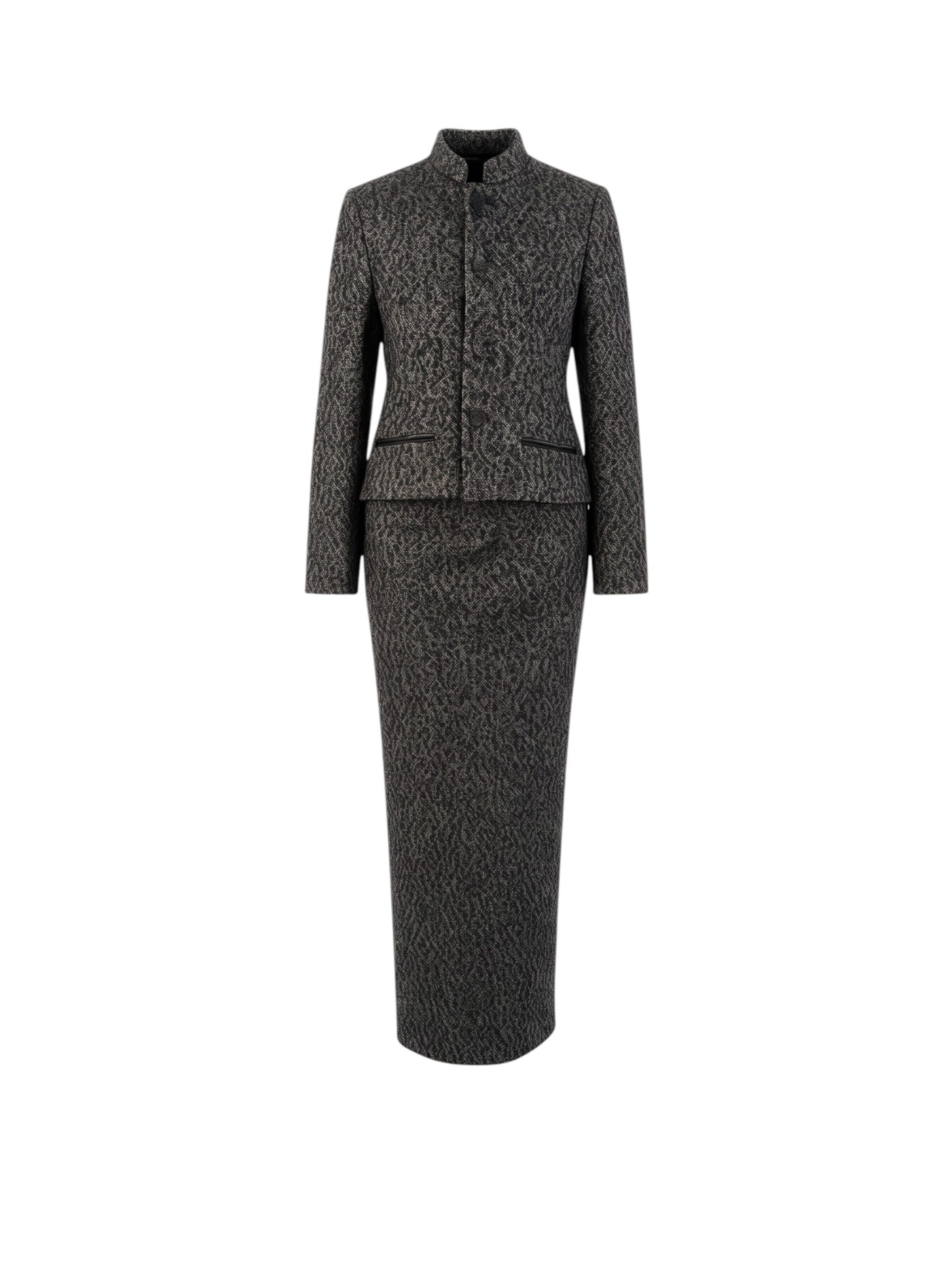 Viore Kostüm 'Skirt Suit'‌‌‌‌‌‌‌‌ in Grau: Vorderseite