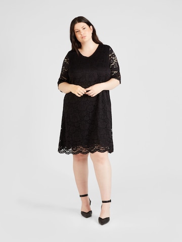 ONLY Carmakoma Cocktail Dress 'SUMMER' in Black