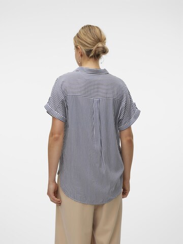 VERO MODA Blouse 'VMBUMPY' in Blauw