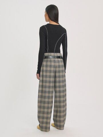 Wide Leg Pantalon 'Tamina' EDITED en mélange de couleurs