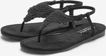 Flip-flops de la LASCANA pe negru