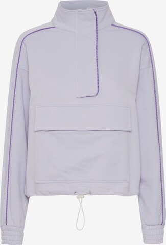 Sweat-shirt 'Saki ' The Jogg Concept en violet : devant