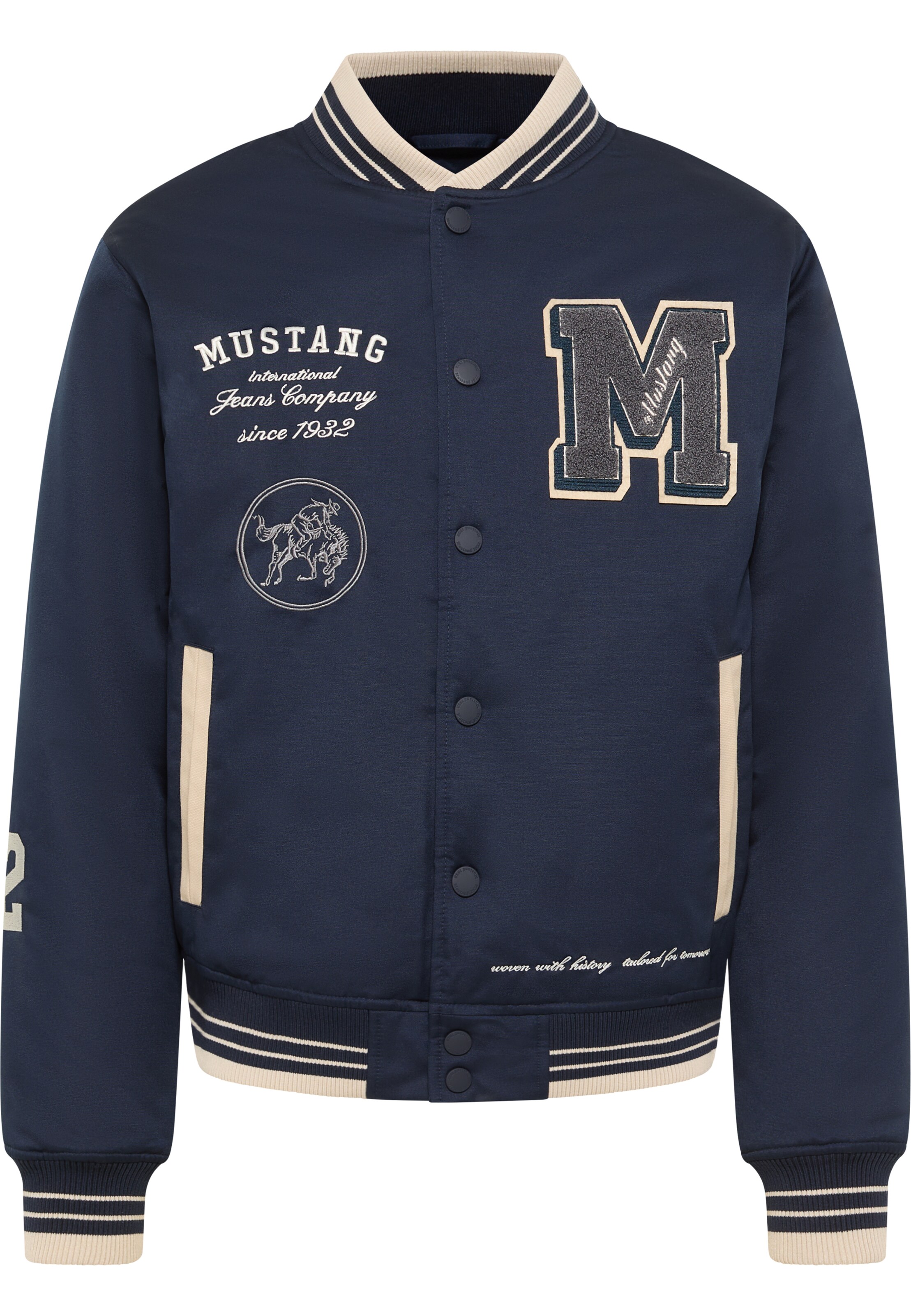 MUSTANG Jacke 'Rigby' in Blau: Vorderseite