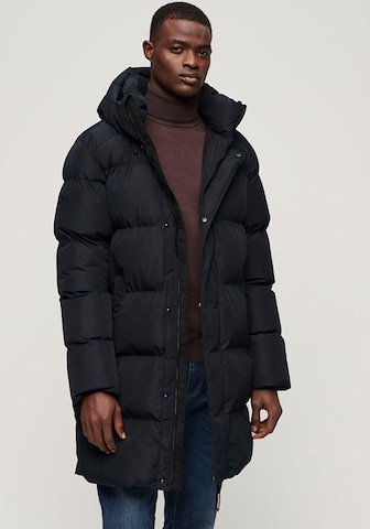 Superdry Winterparka in Schwarz: Vorderseite