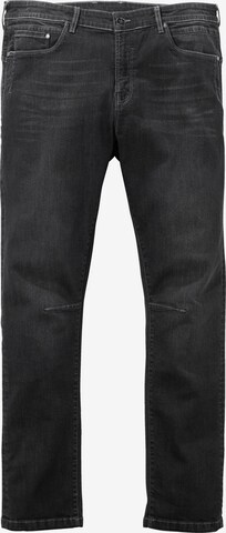 John F. Gee Regular Jeans in Black: front