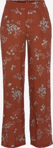 LAURA SCOTT Pajama Pants in Orange: front