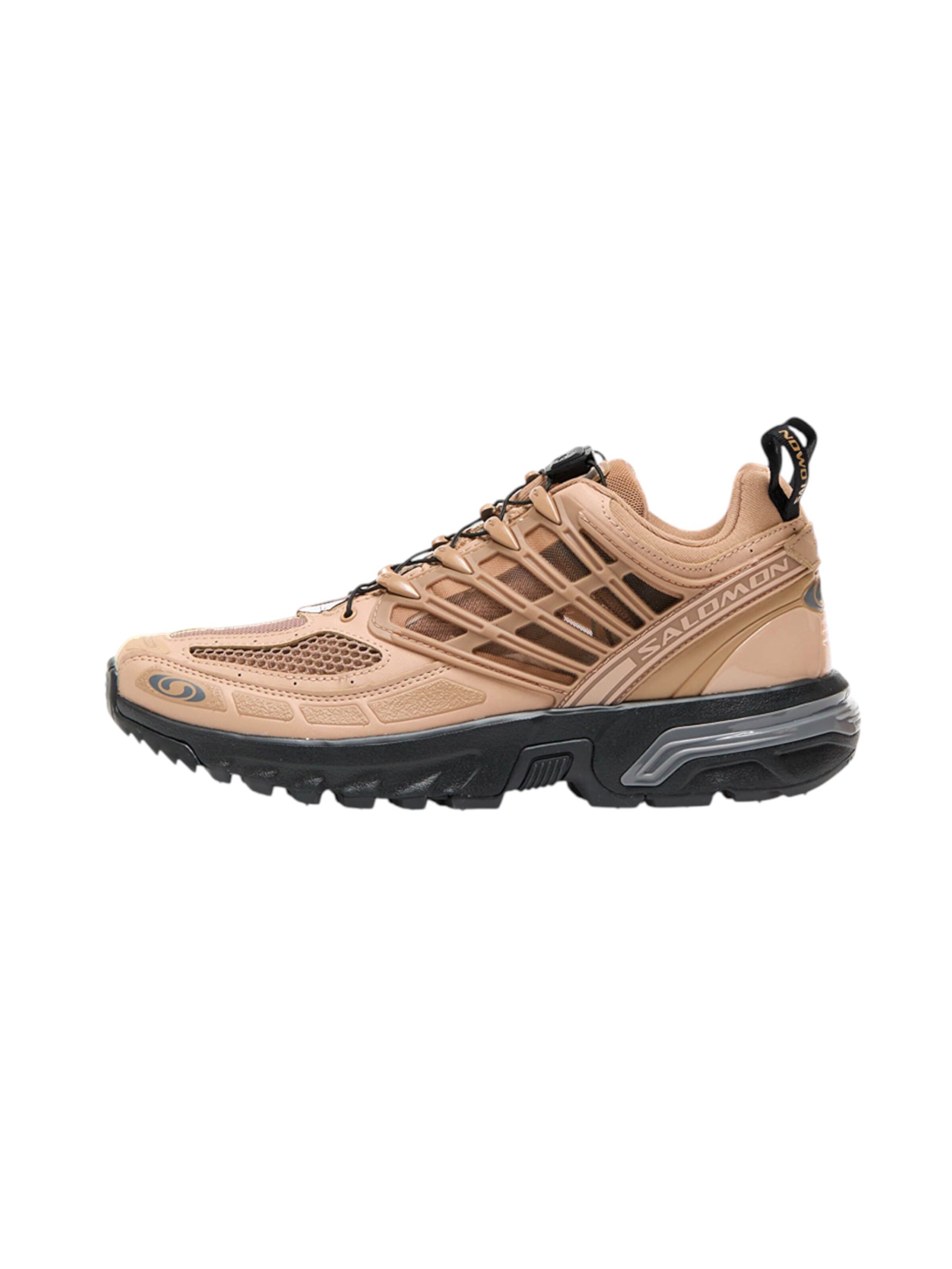 SALOMON Platform trainers in Beige: front