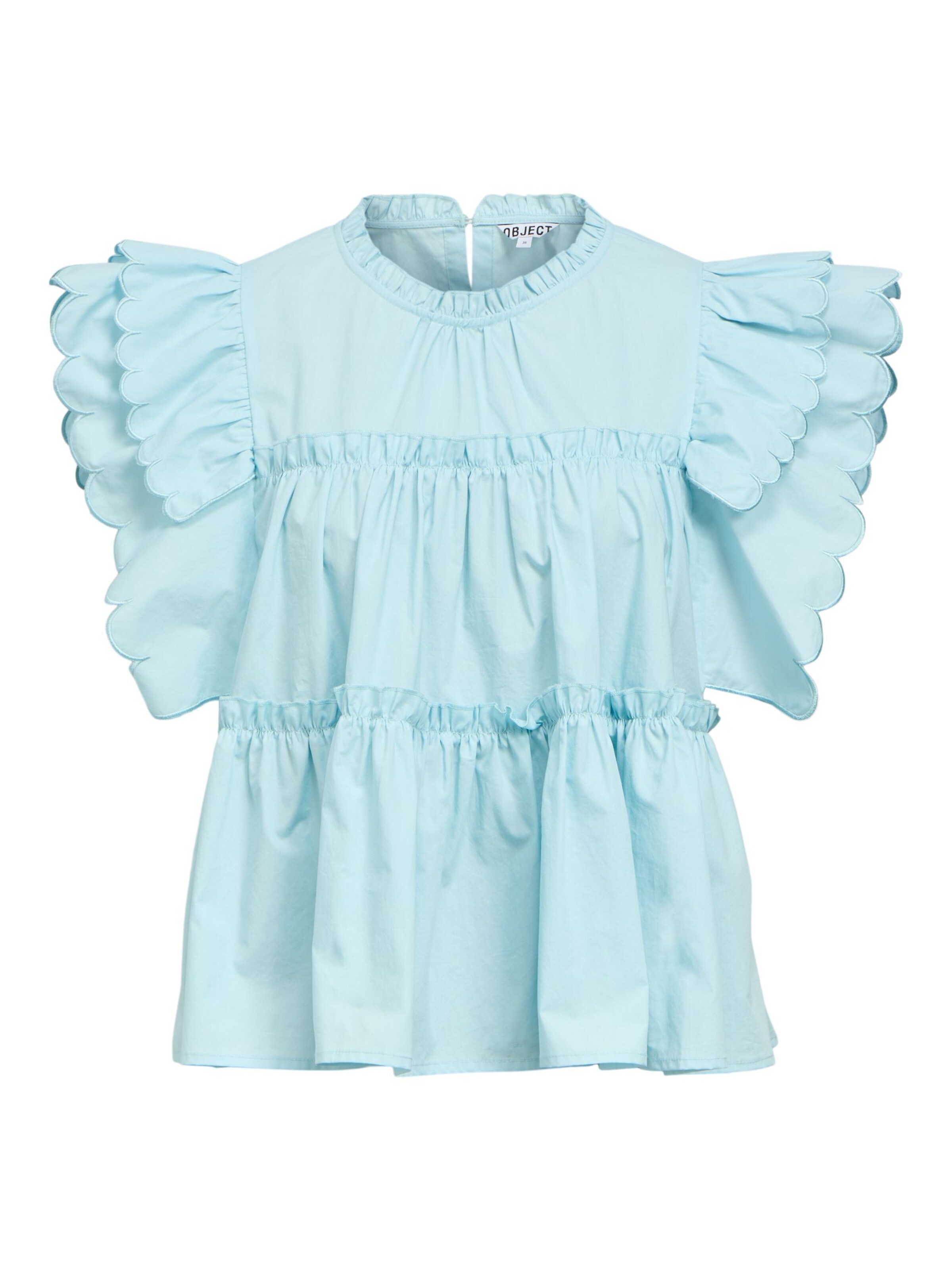 Camicia da donna 'OBJHOPE' di OBJECT in blu: frontale