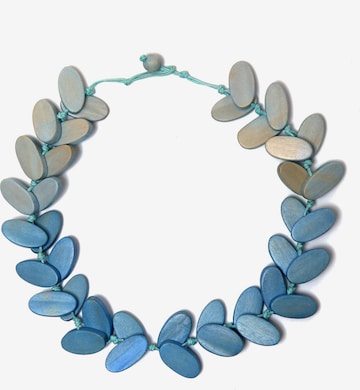 COLLEZIONE ALESSANDRO Necklace 'Anke' in Blue: front