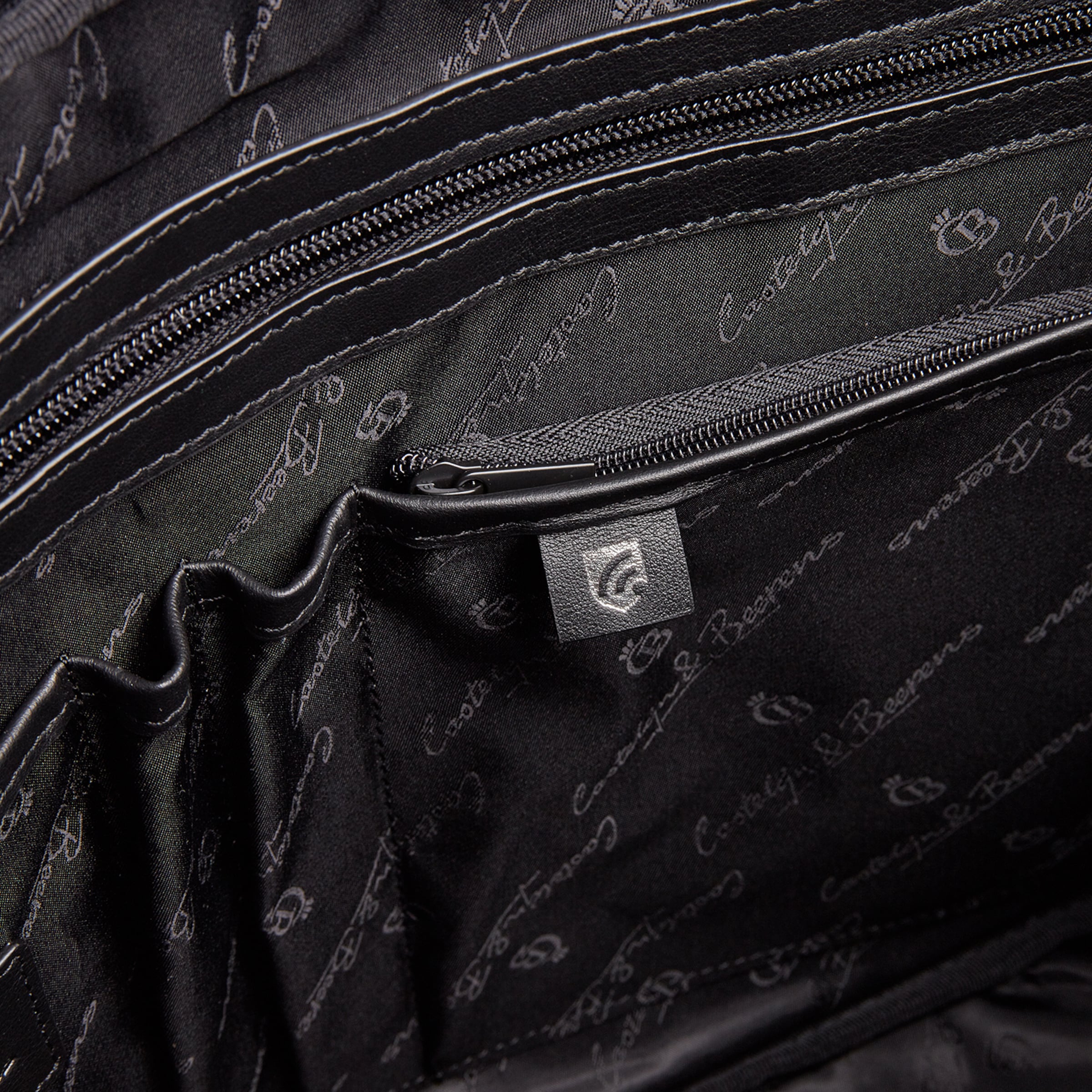 Borsa portadocumenti 'Nappa X Charlie' di Castelijn & Beerens in nero