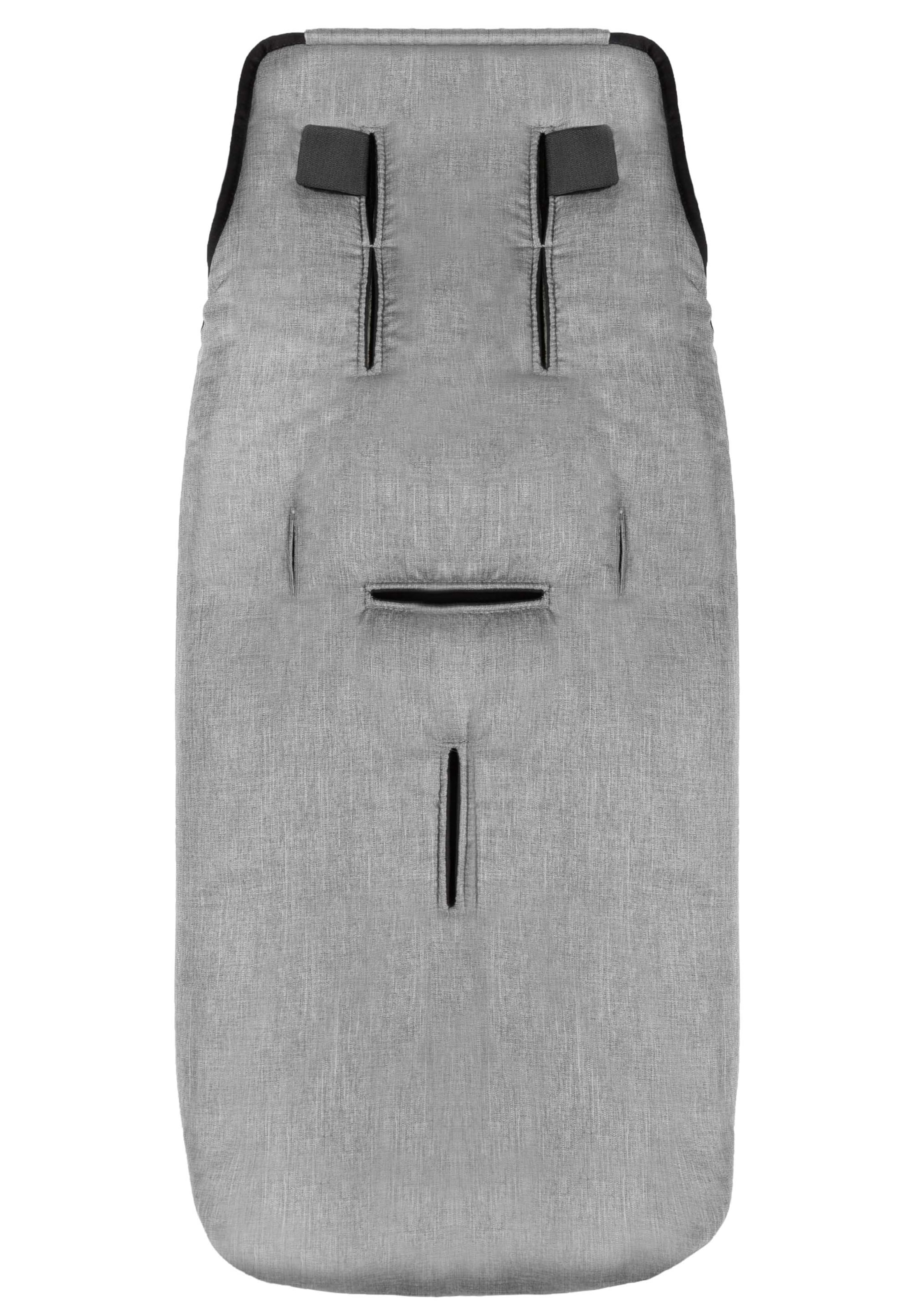 Werner Christ Baby Lammfellfußsack 'CORTINA' in Grau