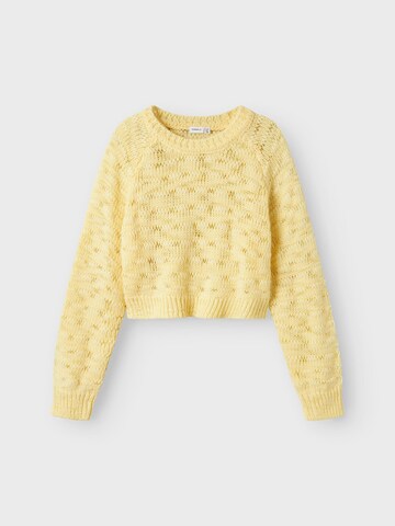NAME IT Pullover i gul