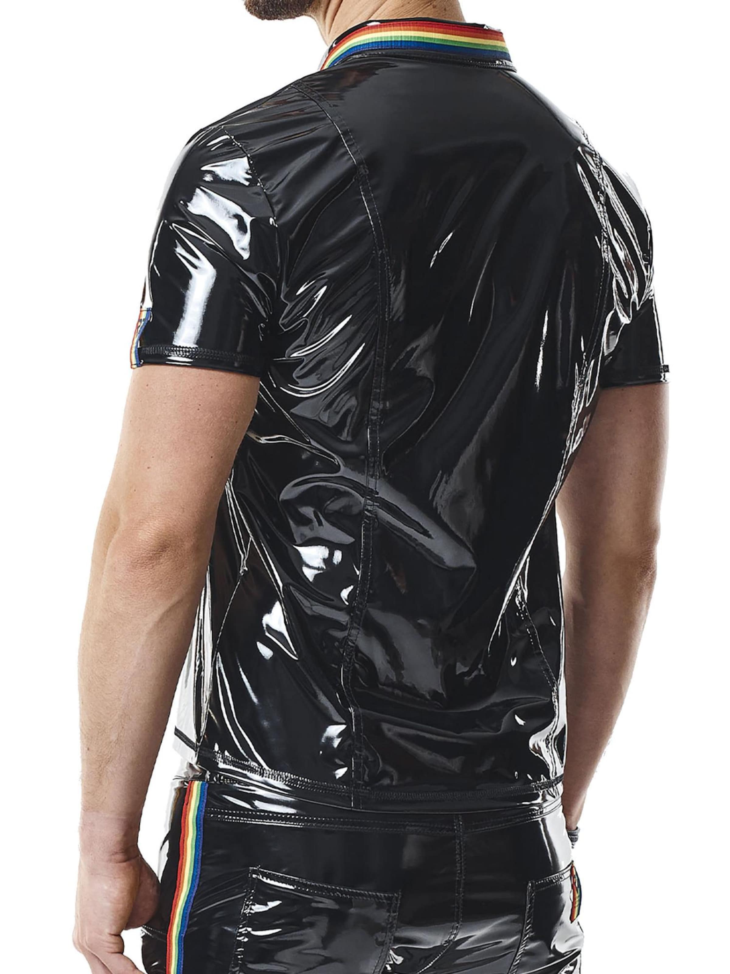 Regnes Fetish Planet Shirt 'Raffaele' in Black