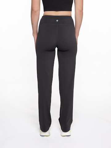 mymotus Wide leg Sportbroek 'Damen Sporthose , myotus® ladies jazzpant YW101' in Grijs