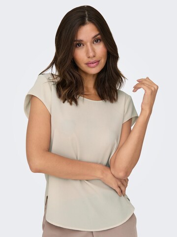 ONLY - Blusa 'ONLVic' en beige