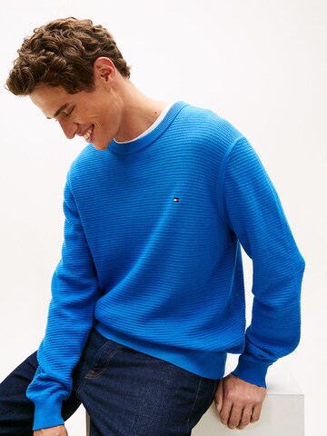 TOMMY HILFIGER Pullover in Blau