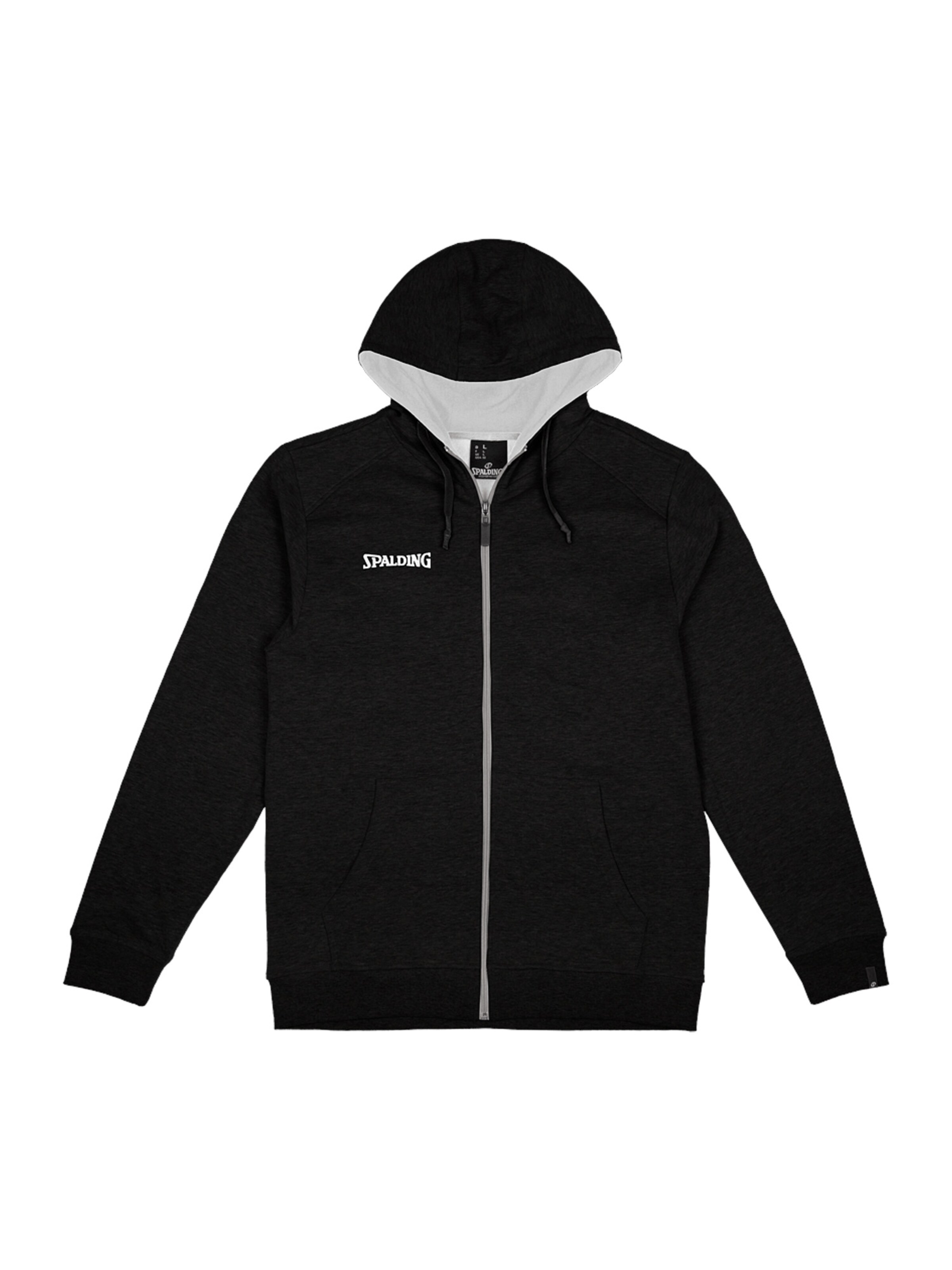 SPALDING Funktionsjacke 'Spalding Indoor ' in Schwarz: Vorderseite