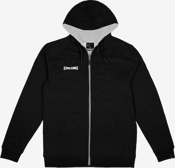 SPALDING Funktionsjacke 'Spalding Indoor ' in Schwarz: Vorderseite