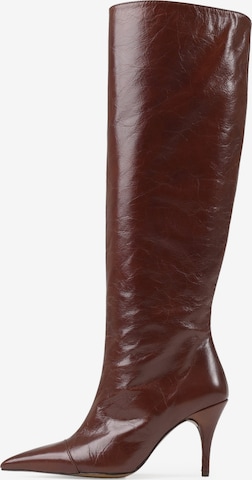 BRONX Boots ' Aly-Cia ' in Brown: front