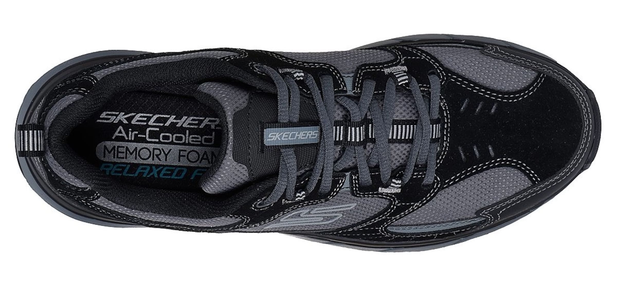 SKECHERS Sneaker in Schwarz