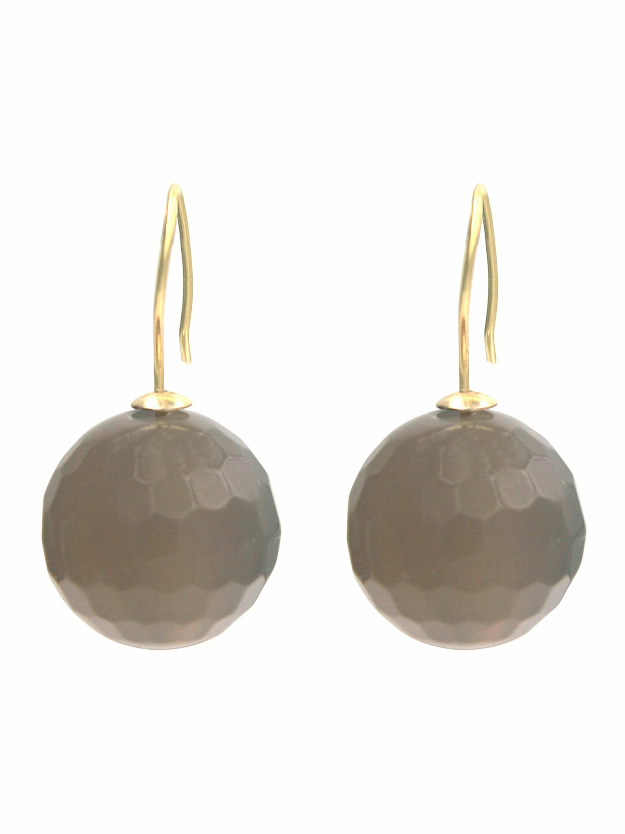 Gemshine Ohrringe in Gold: Vorderseite