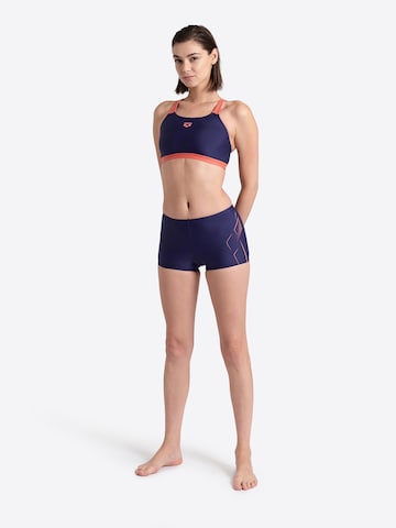 ARENABustier Sportski bikini 'DIVE' - plava boja