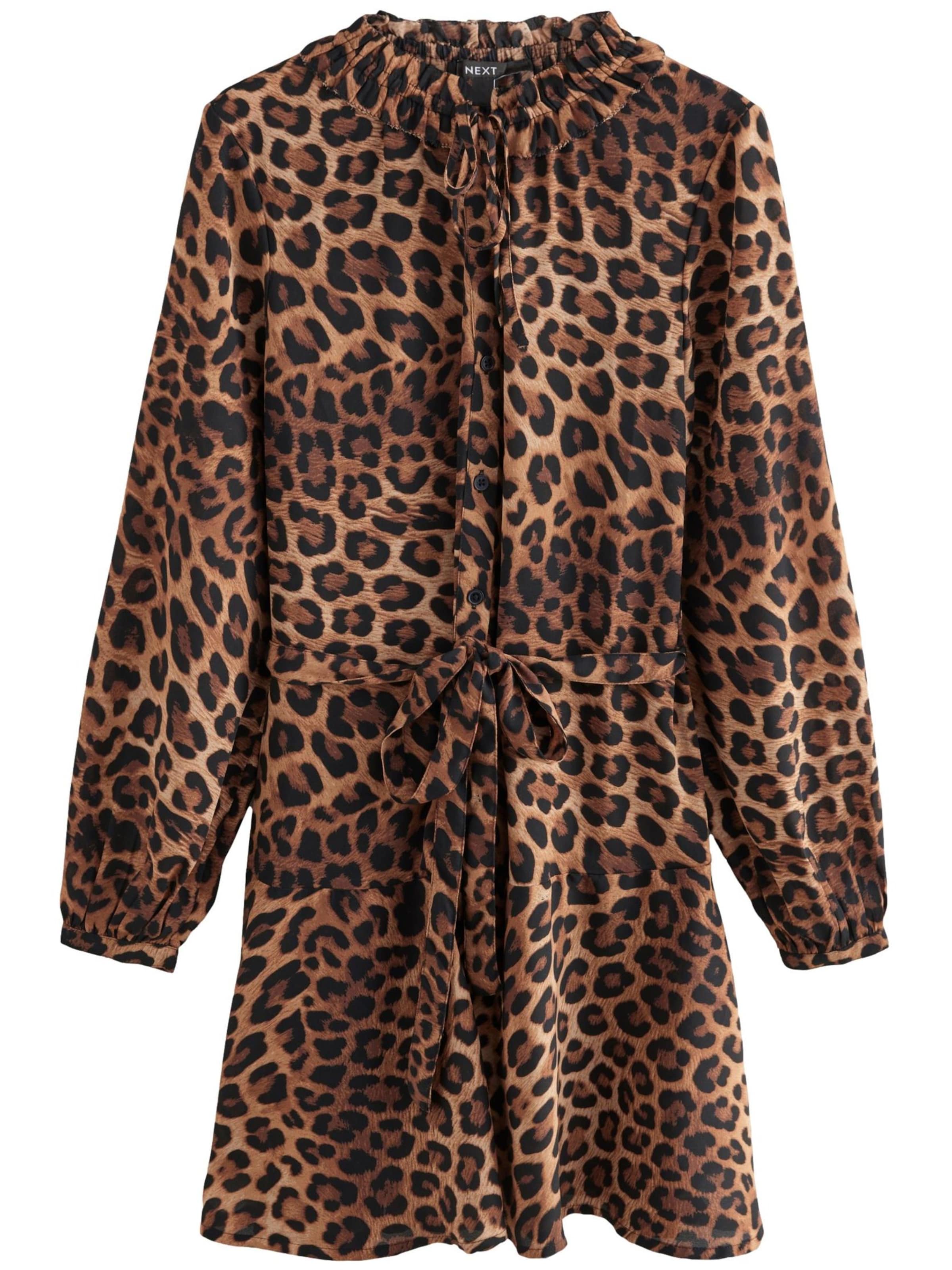 Next Dress in Brown: front