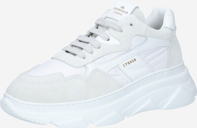 Copenhagen Zemie brīvā laika apavi, krāsa - balts / dabīgi balts, Preces skats