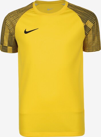 NIKE Funktionsshirt 'Academy' in Gelb: predná strana