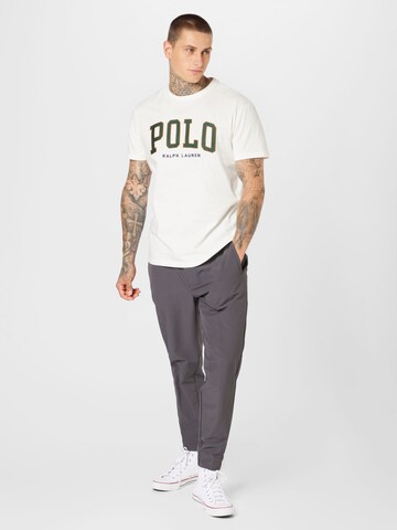 BOSS - Tapered Pantalón de pinzas 'Flex' en gris