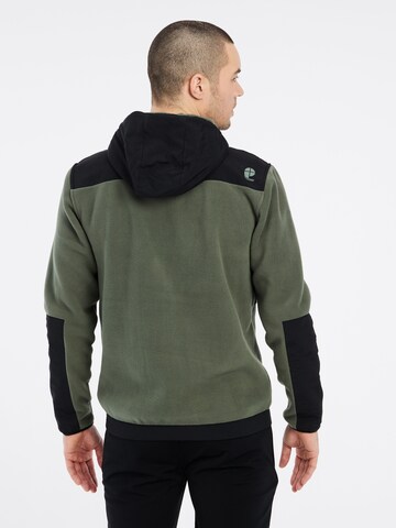 PROTEST Fleecejacke 'PRTGRID'‌‌ in Grün