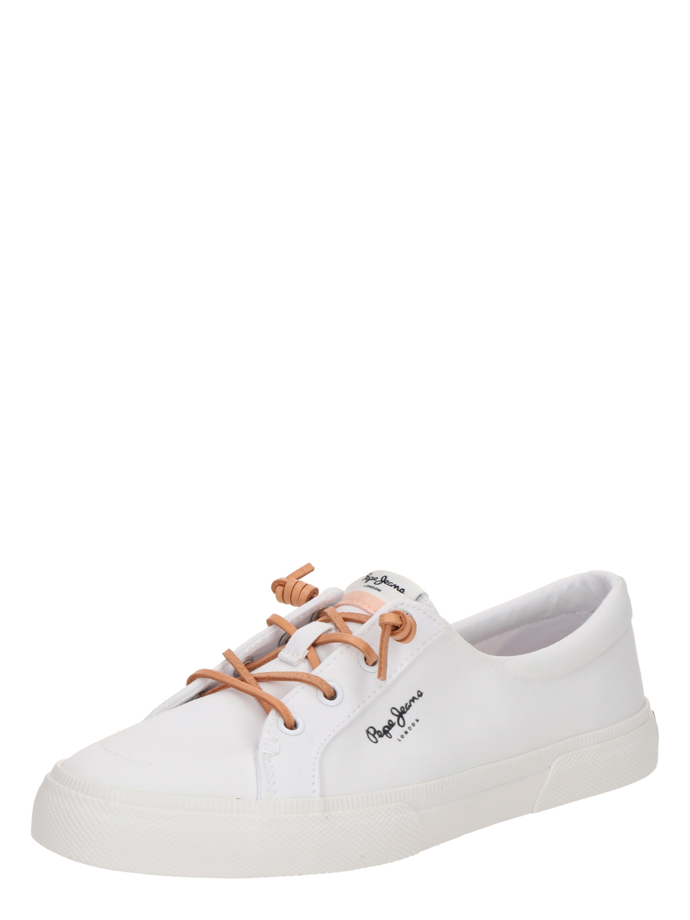 Pepe Jeans - Sapatilhas baixas 'KENTON' em branco: frente