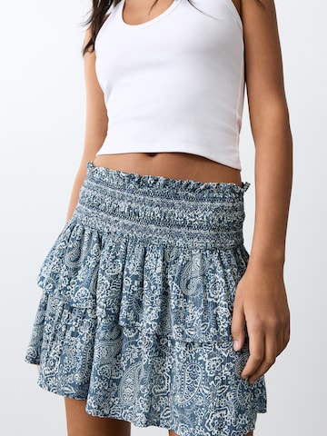 Jupe 'SALTF' MANGO TEEN en bleu