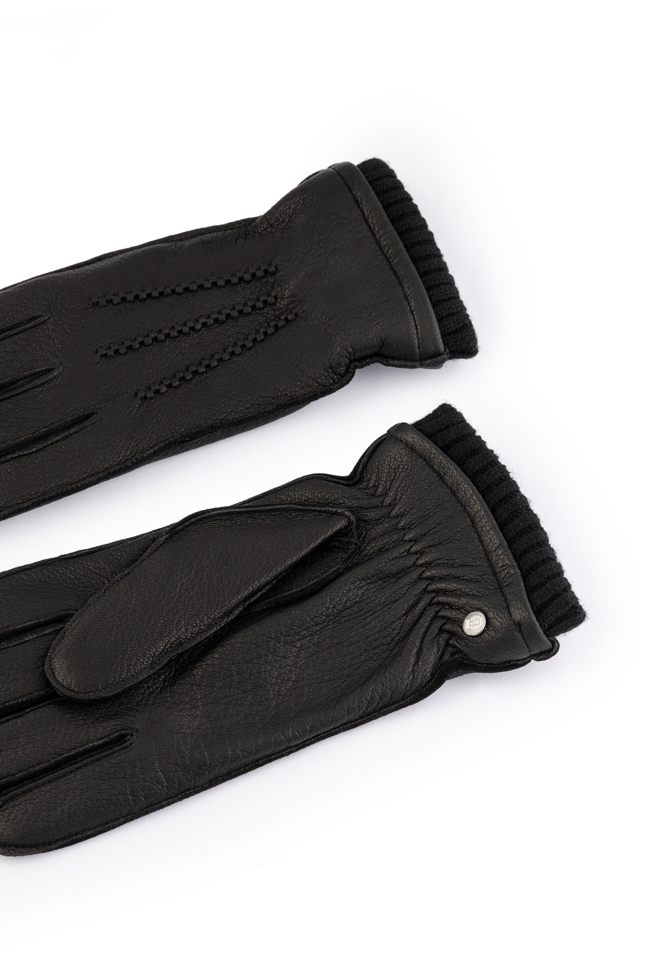 Roeckl Vingerhandschoenen ' Brugg ' in Zwart