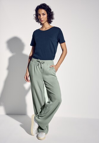 STREET ONE Loose fit Pants in Green