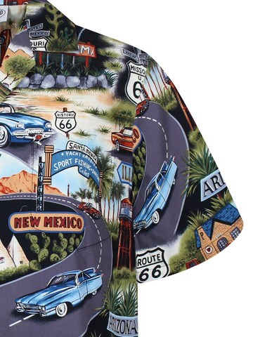 Pacific Legend Regular fit Button Up Shirt 'Breite Straße' in Grey