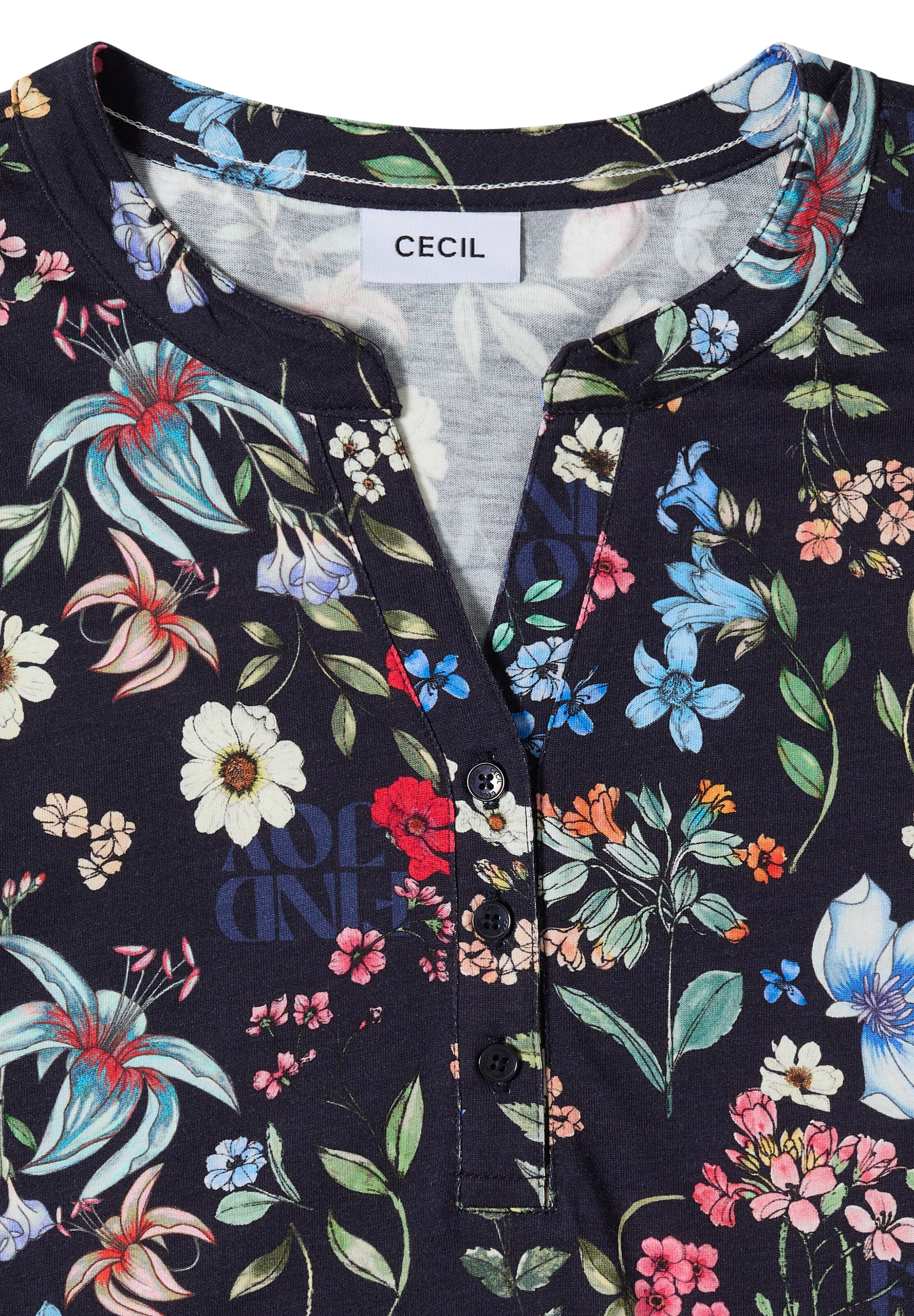 CECIL Shirt in Blau