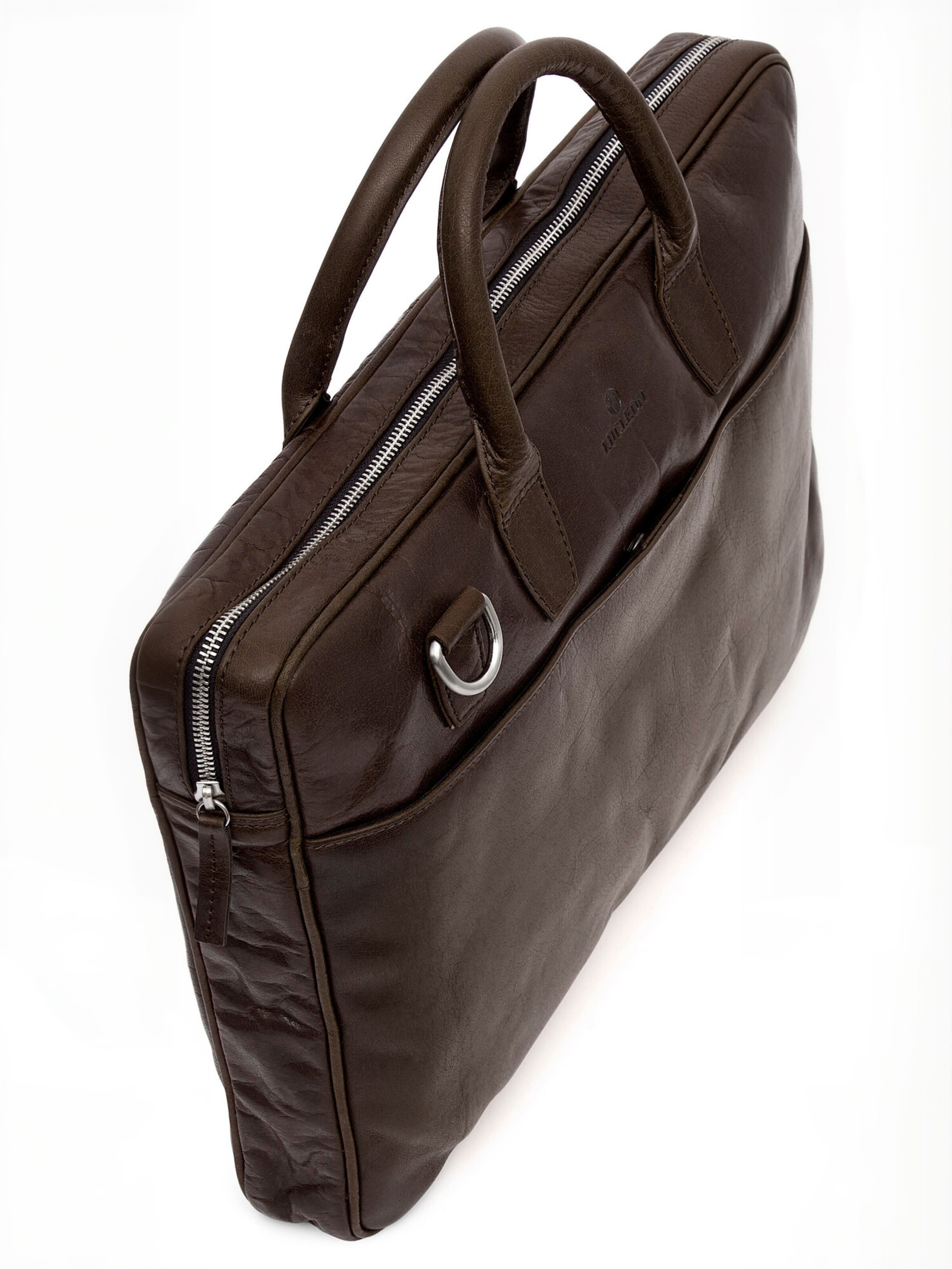 Lucleon Laptoptas ' Montreal ' in Bruin: bovenkant
