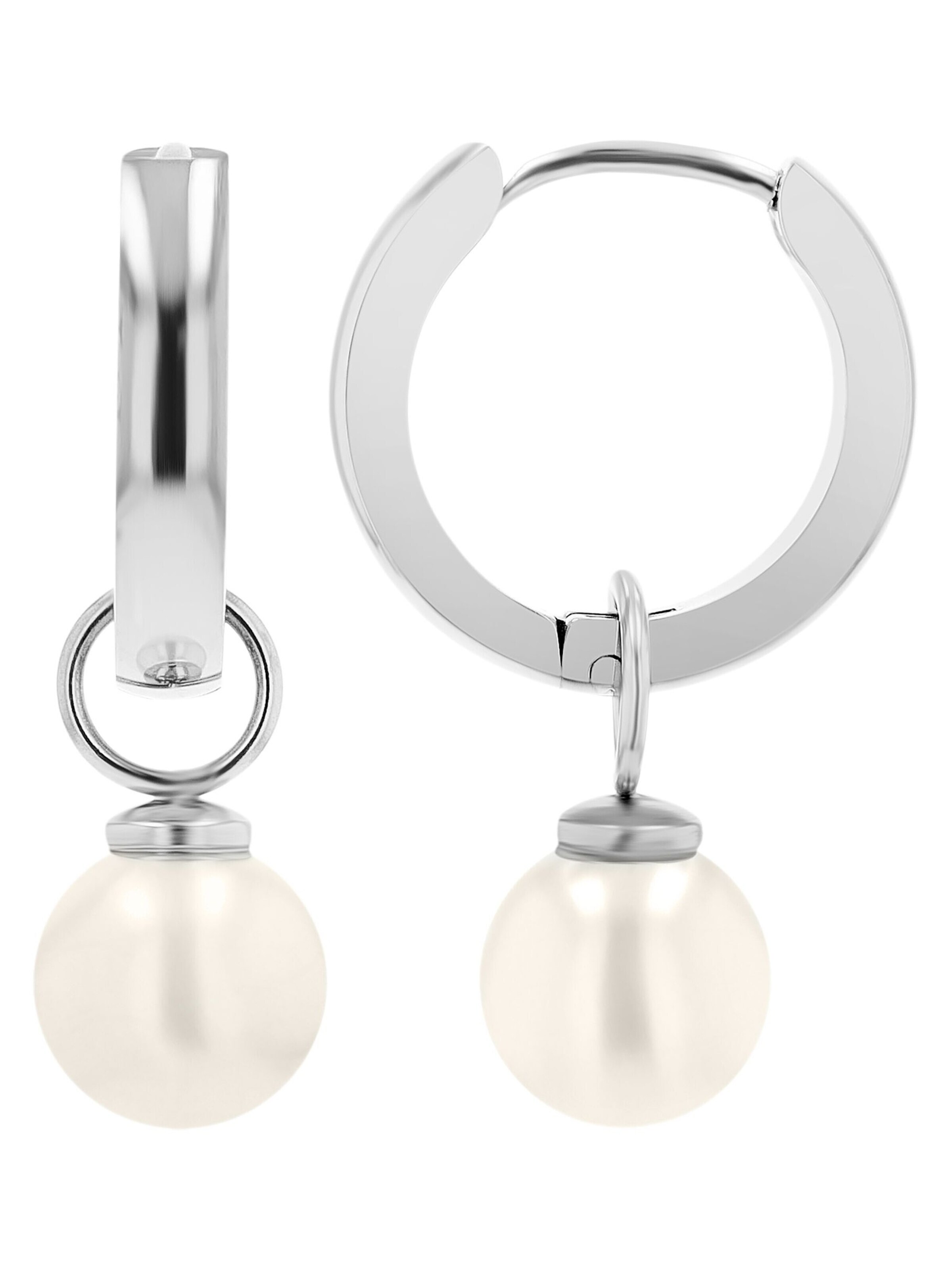 Akzent Earrings 'Amapola, langlebig' in Silver