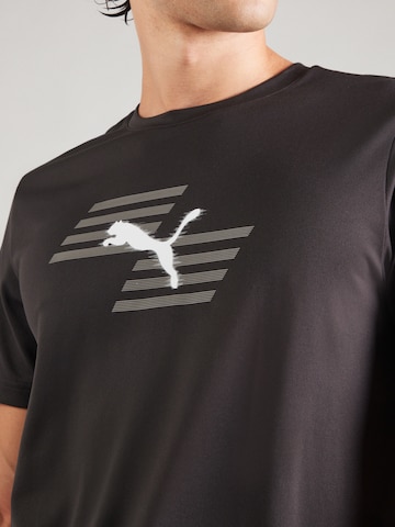 PUMA Функционална тениска 'Puma x Hyrox' в черно