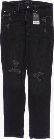 Abercrombie & Fitch Jeans in 30 in Black: front