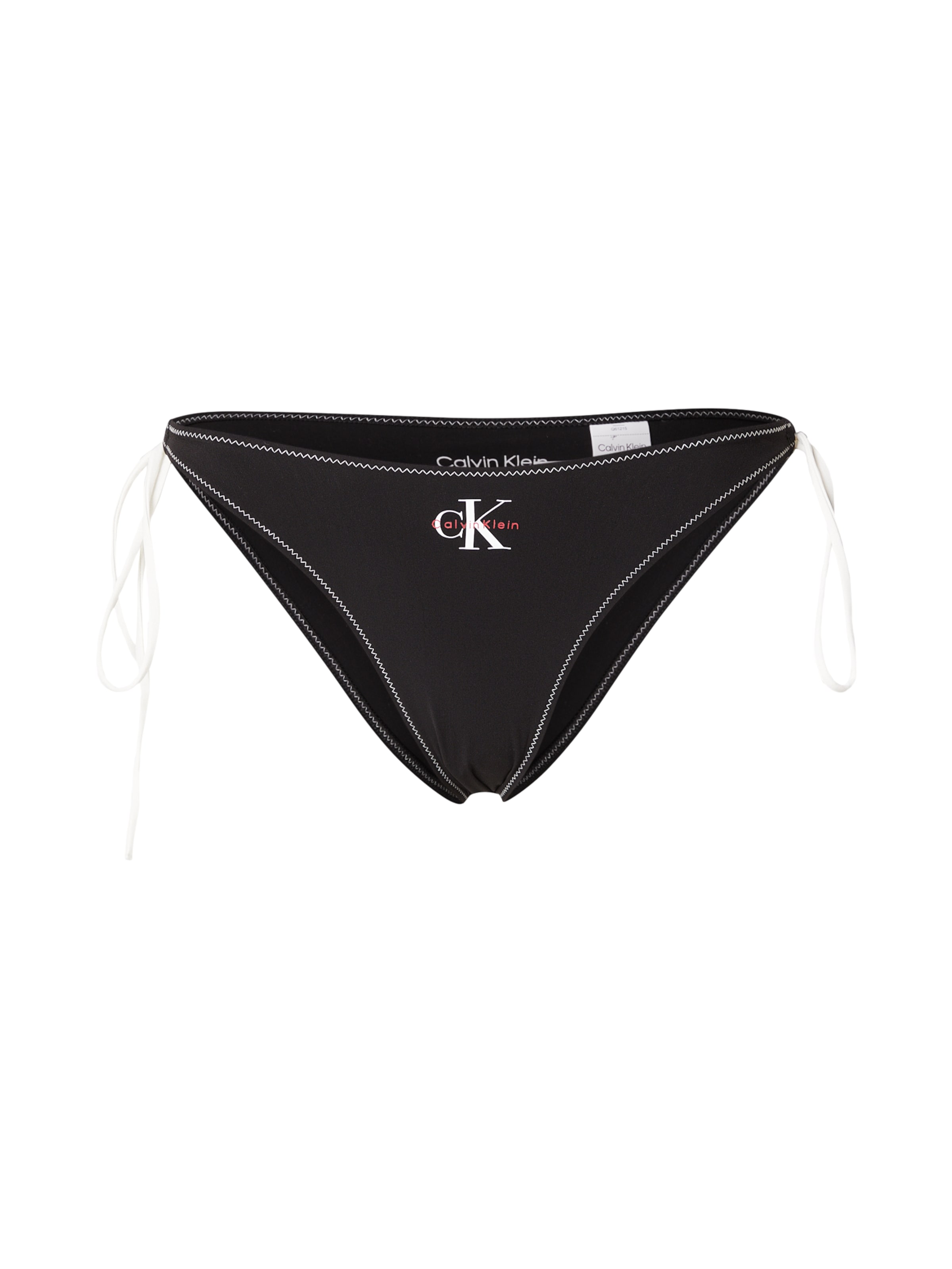 Bas de bikini Calvin Klein Swimwear en noir : devant