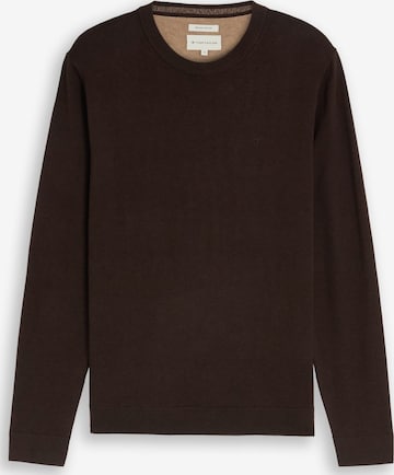 TOM TAILOR Sweter w kolorze brązowy: przód