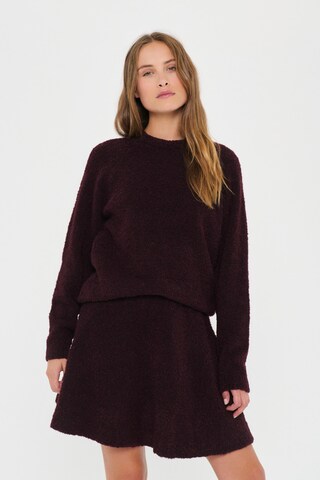 SAINT TROPEZ Sweater 'SZ Gela' in Red: front