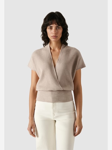 MAERZ Muenchen Trui ' 320701 ' in Bruin: voorkant